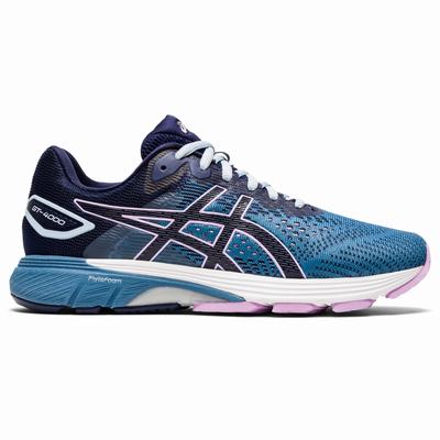 Asics Gt-4000 2 - Miesten Juoksukengät - Harmaat/Laivastonsininen